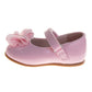Josmo Infant Girls' Mary Jane Dress Shoes, Flower Accent Soft Comfort Shoes for First Steps and Special Occasions (Infant/Toddler)
