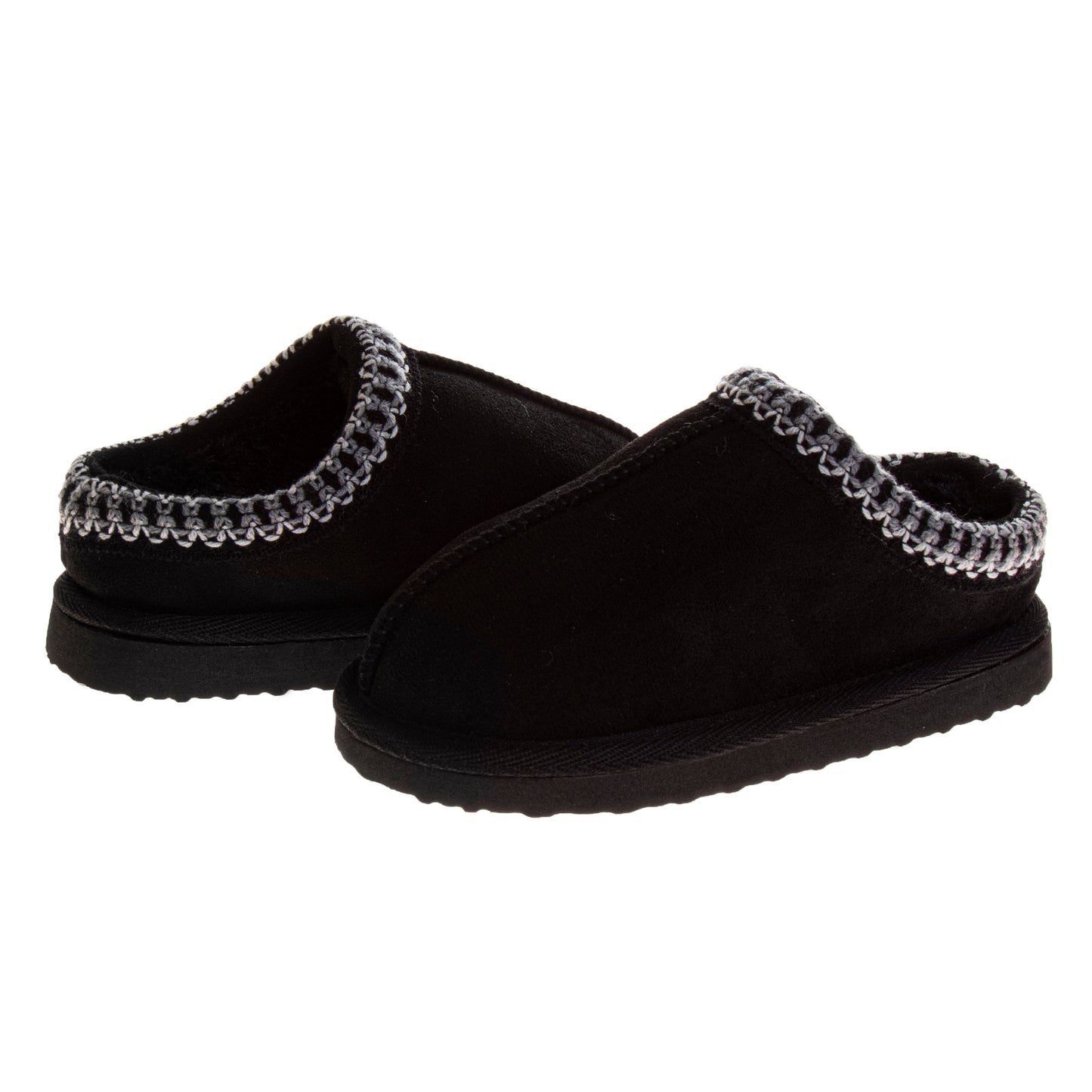 Josmo Kids' Cozy Slip-On House Slippers with Durable Indoor Outdoor Sole (Little Kids/Big Kids)