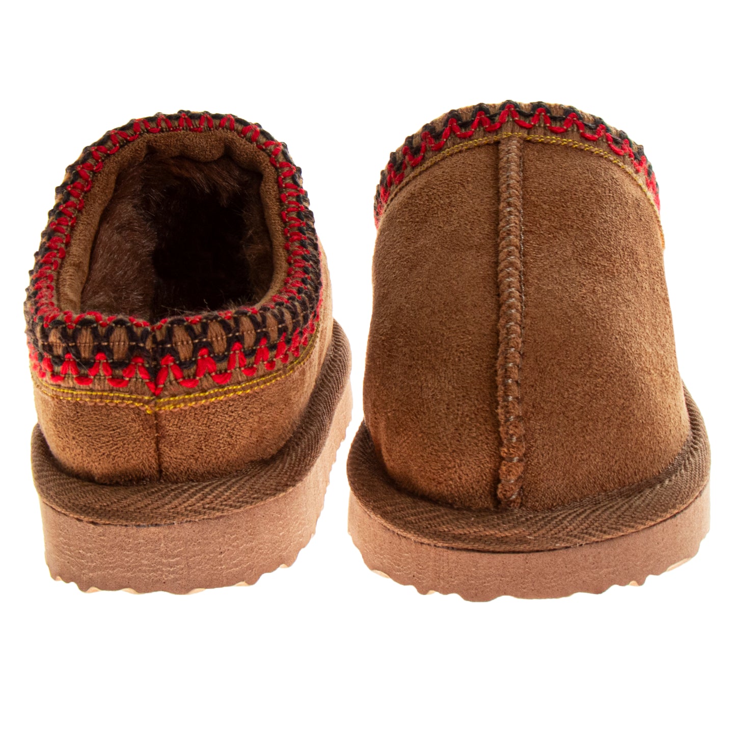 Josmo Kids' Cozy Slip-On House Slippers with Durable Indoor Outdoor Sole (Little Kids/Big Kids)