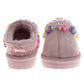 Josmo SlipOn Slippers Girls  Sparkly Pink Beaded Plush Cozy House Shoe (Toddler)