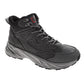 Avalanche Men’s Grey Mid-Top Hiking Boots – Lace-Up Trail Shoes with Cushioned Grip Sole