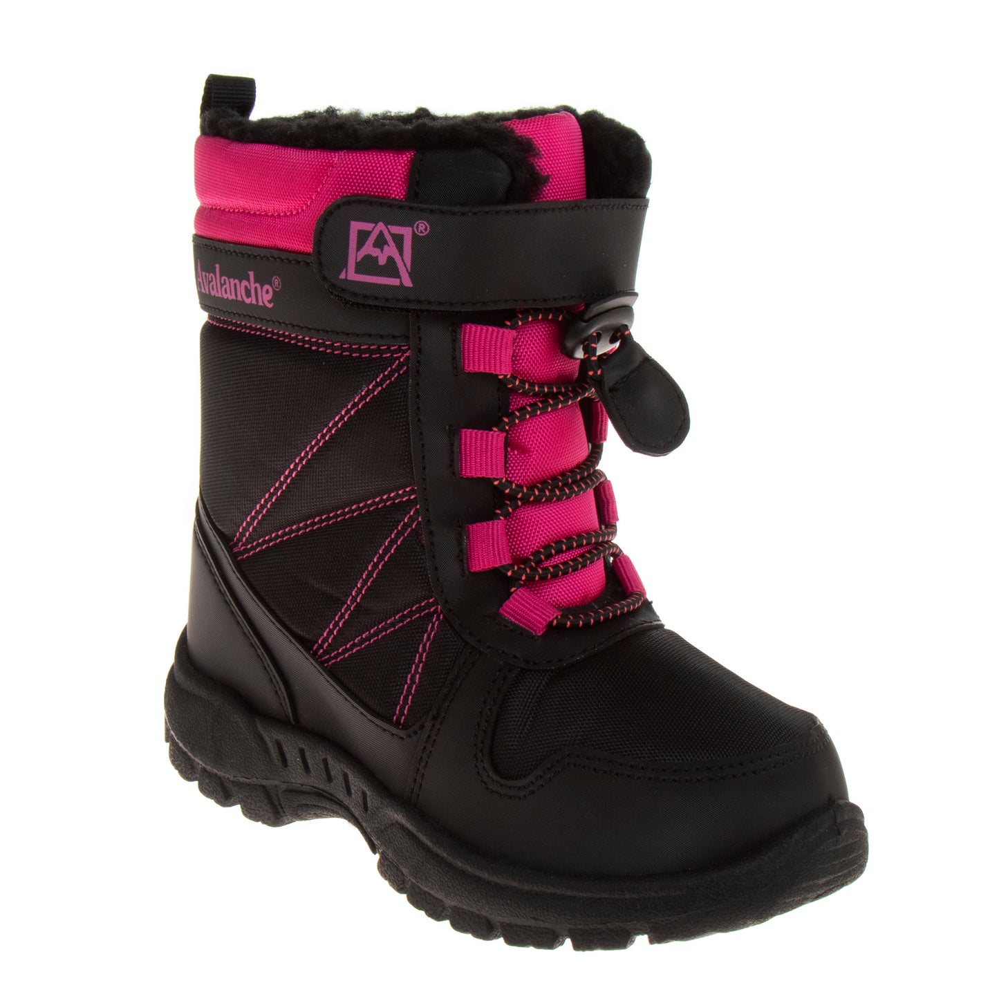 Avalanche Kids' Unisex Winter Snow Boots, Insulated Water-Resistant Cold Weather Boots (Little Kid/Big Kid)