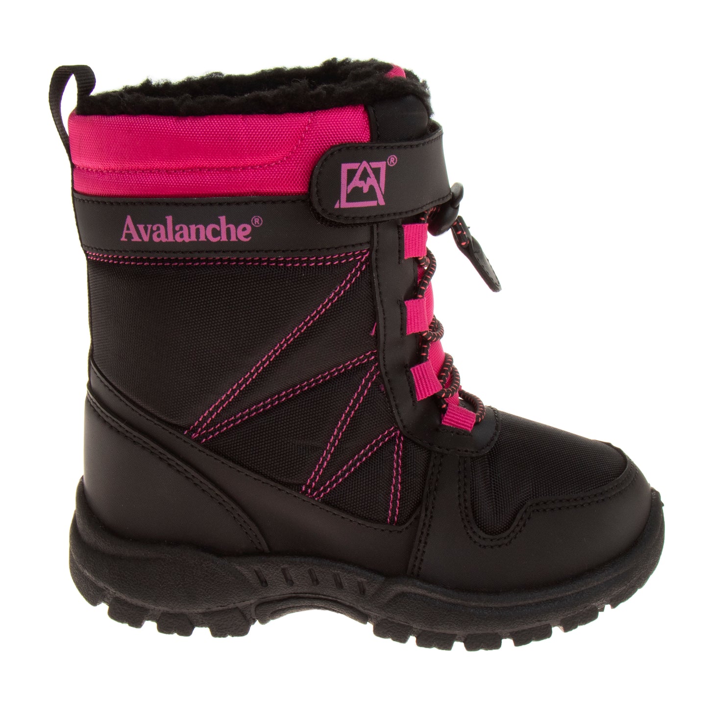 Avalanche Kids' Unisex Winter Snow Boots, Insulated Water-Resistant Cold Weather Boots (Toddler/Little Kid)