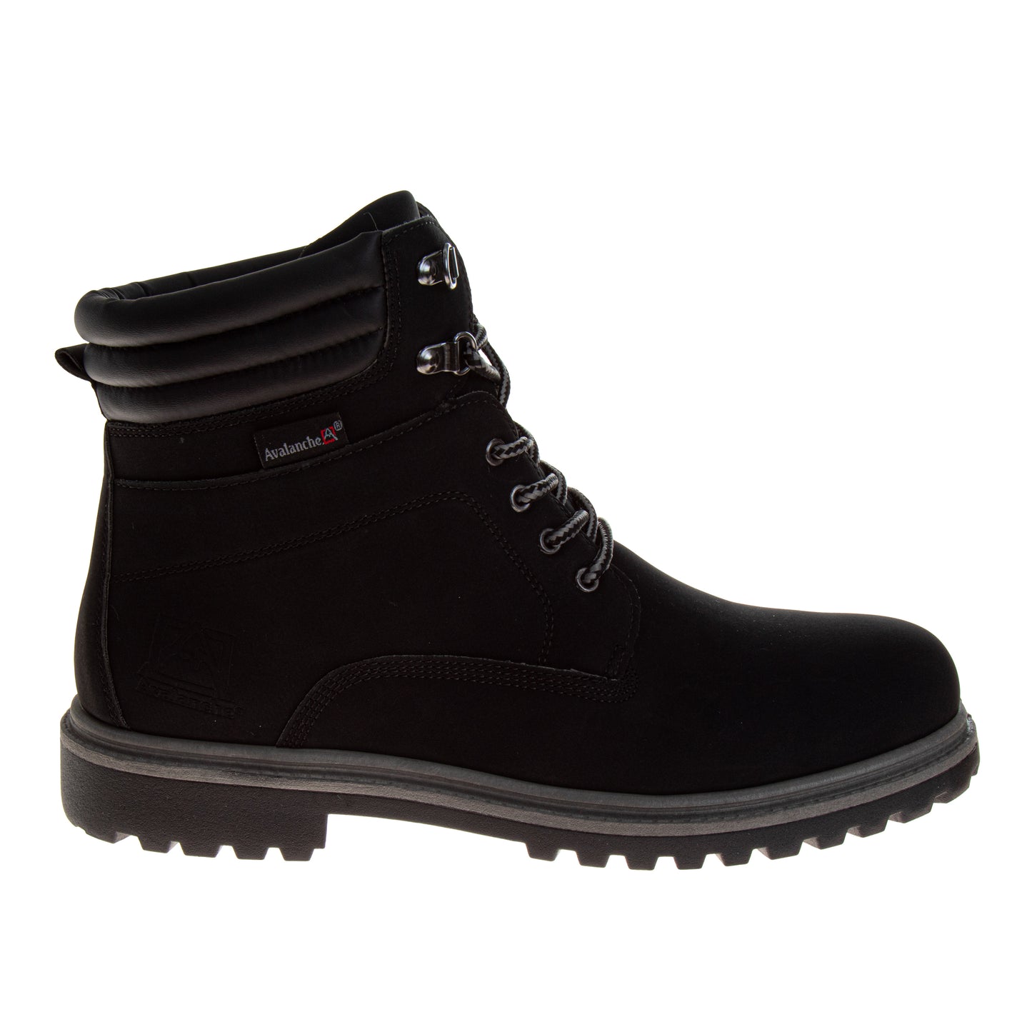 Avalanche Men’s Lace-Up Ankle Boots – Rugged Casual Outdoor Boots with Cushioned Sole
