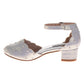 Badgley Mischka Ankle Strap Dress Shoes for Girls  Formal Comfort-Fit Special Occasion Style (Little Kids â€“ Big Kids)