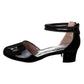 Badgley Mischka Girls Metallic Mary Jane Heel with Pearl & Rhinestone Straps (Little Kid–Big Kid)