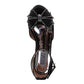 Badgley Mischka Girls Block Heel Dress Shoes with Embellished Bow (Little Kid–Big Kid)