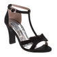 Badgley Mischka Kayla Heel Dress Sandals Girls'  Elegant Stylish Formal Occasion Fashion Forward Comfort Heel (Big Kid)