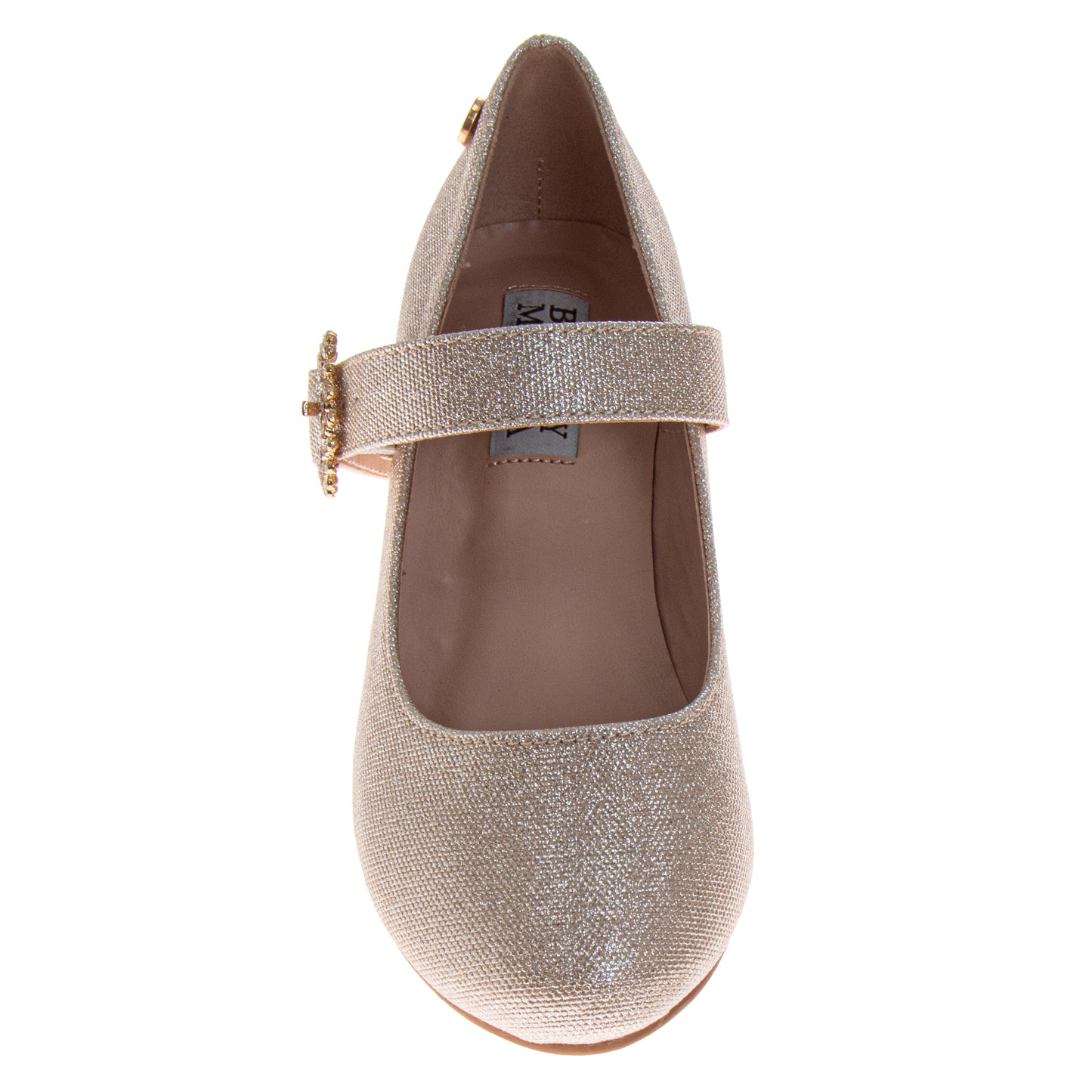 Badgley Mischka Dress Shoes for Girls - Classic Formal Dressy Comfortable Style (Little Kid / Big Kid)