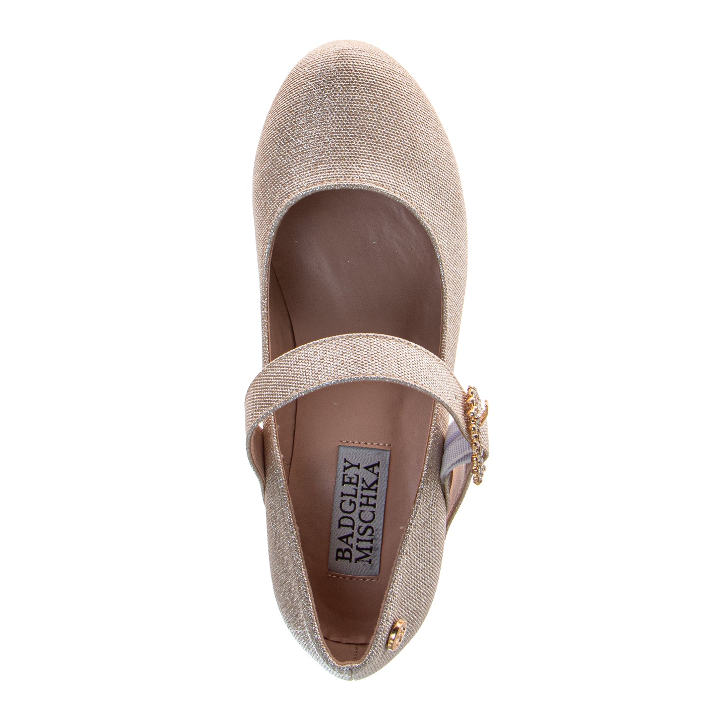 Badgley Mischka Dress Shoes for Girls - Classic Formal Dressy Comfortable Style (Little Kid / Big Kid)