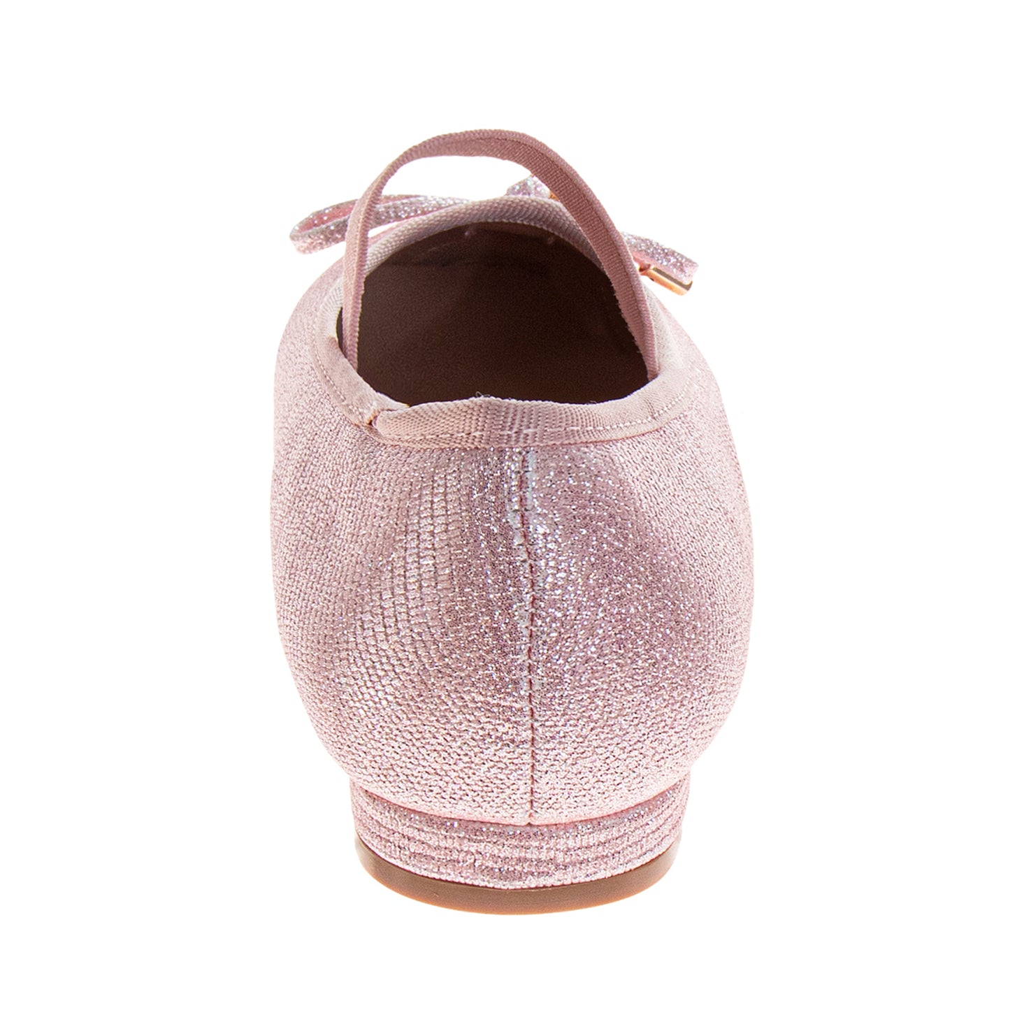 Badgley Mischka Dress Shoes for Girls Elegant Glitter Finish Classic Formal (Little Kids / Big Kids)