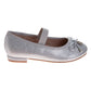 Badgley Mischka Dress Shoes for Girls Elegant Glitter Finish Classic Formal (Little Kids / Big Kids)