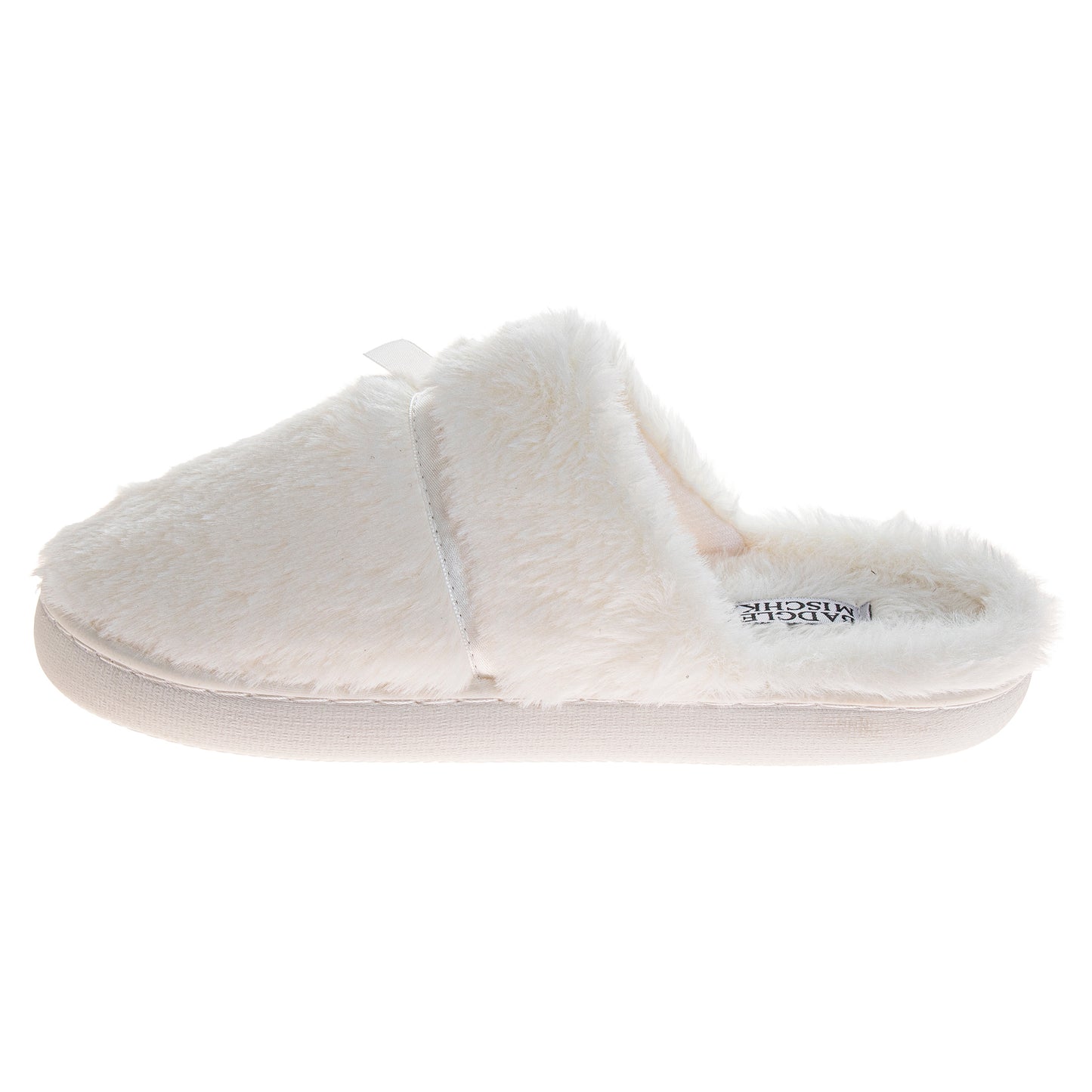 Badgley Mischka Slippers for Women - Classic Sparkling Brooch Comfortable Style (Adults)
