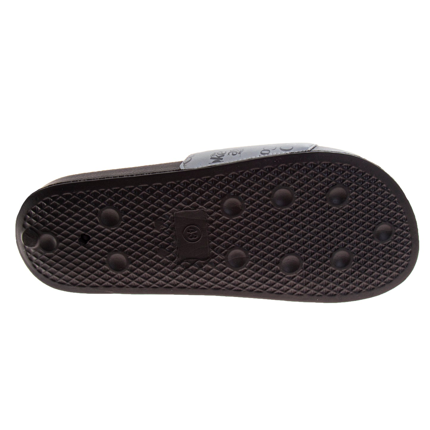 Coca Cola COKE Logo Casual Slides for Men  QuickDry Comfortable Beach Pool Athletic Sandals (Adult)