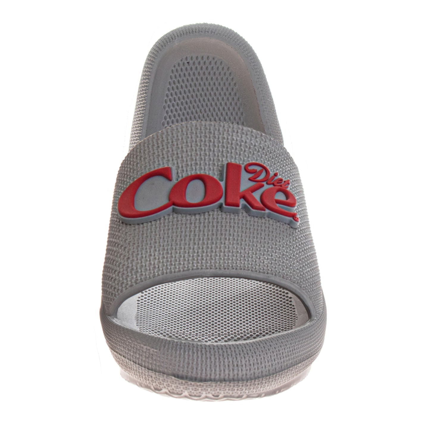 CocaCola COKE Logo Pillow Slides for Men  UltraSoft DualSize Comfort QuickDry Sandals (Adult)