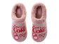 Coca-Cola Diet Coke Women's Cozy Plush Slip-On Slippers – Pink "I Need a Diet Coke" Graphic Soft Indoor House Shoes (Adults)