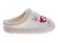 Coca-Cola Coke Women’s Cozy Plush Slide Slippers with Bow – Soft Cream House Shoes, Lightweight Indoor Comfort Bedroom Slippers (Adults)