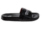 Coca-Cola Coke Men’s Slide Sandals – Black Logo Graphic Slip-On Slides Lightweight Comfort Casual Slides (Adults)