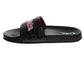 Coca-Cola Coke Men’s Slide Sandals – Black Logo Graphic Slip-On Slides Lightweight Comfort Casual Slides (Adults)