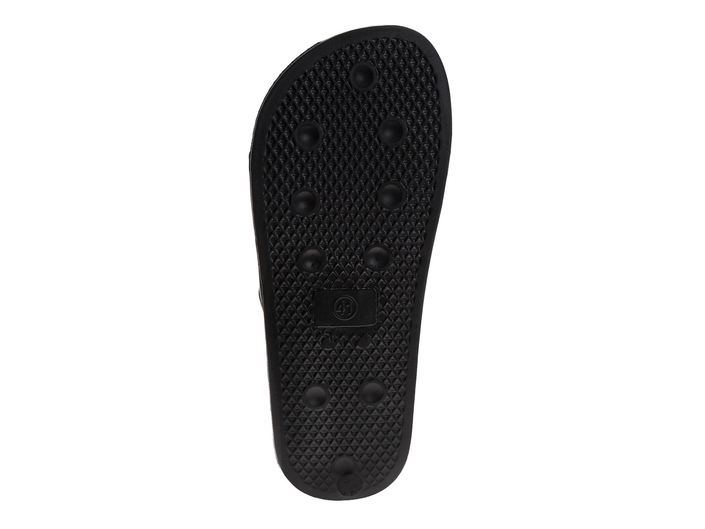 Coca-Cola Coke Men’s Slide Sandals – Black Script Logo Slip-On Slides Extra Cushion Comfort Casual Slides (Adults)