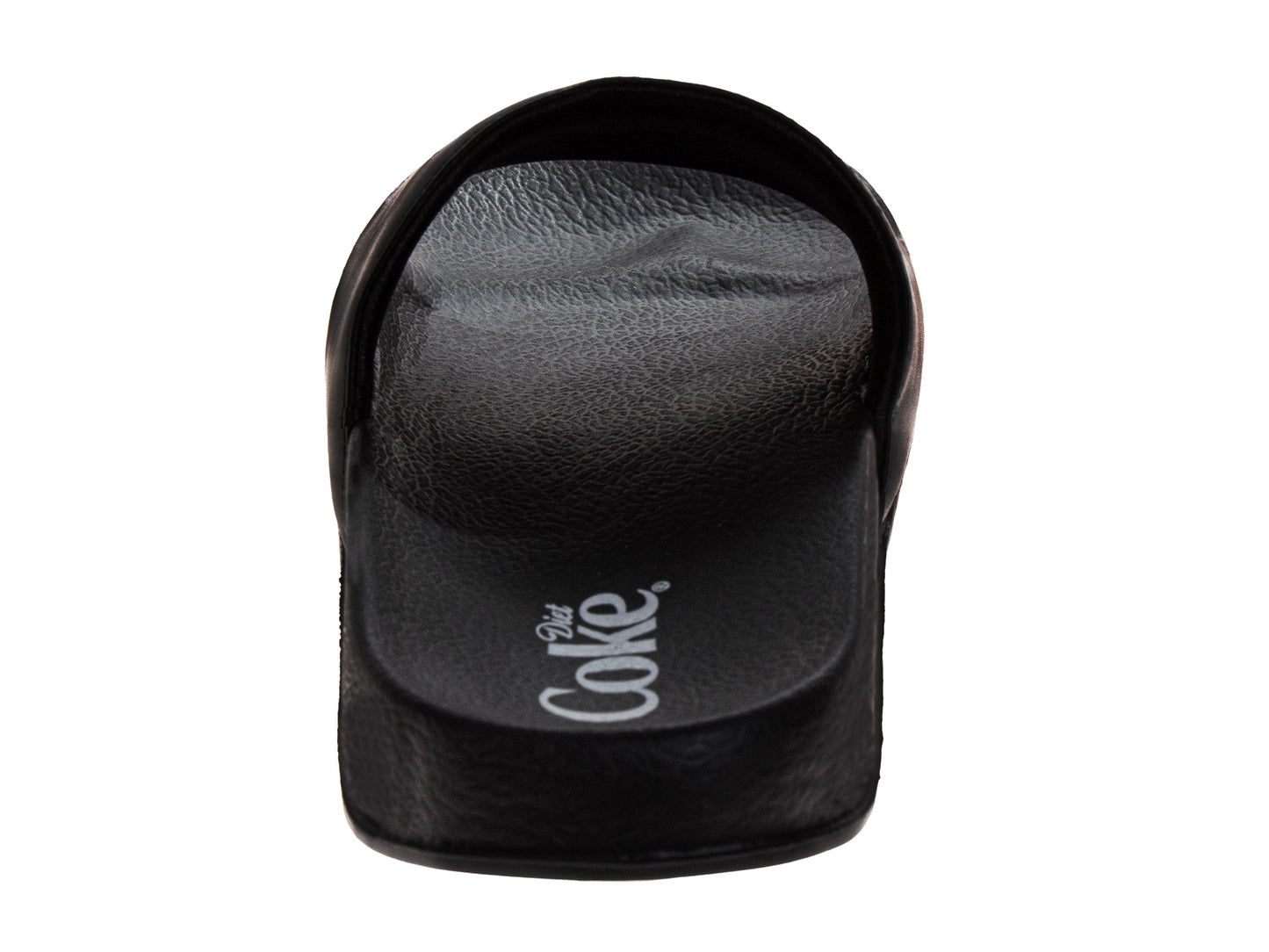 Coca-Cola Coke Men’s Slide Sandals – Black USA Flag Logo Slip-On Slides Extra Cushion Comfort Casual Slides 4th of July Independence (Adults)