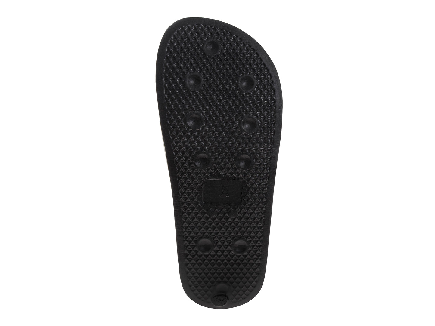 Coca-Cola Coke Men’s Slide Sandals – Black USA Flag Logo Slip-On Slides Extra Cushion Comfort Casual Slides 4th of July Independence (Adults)
