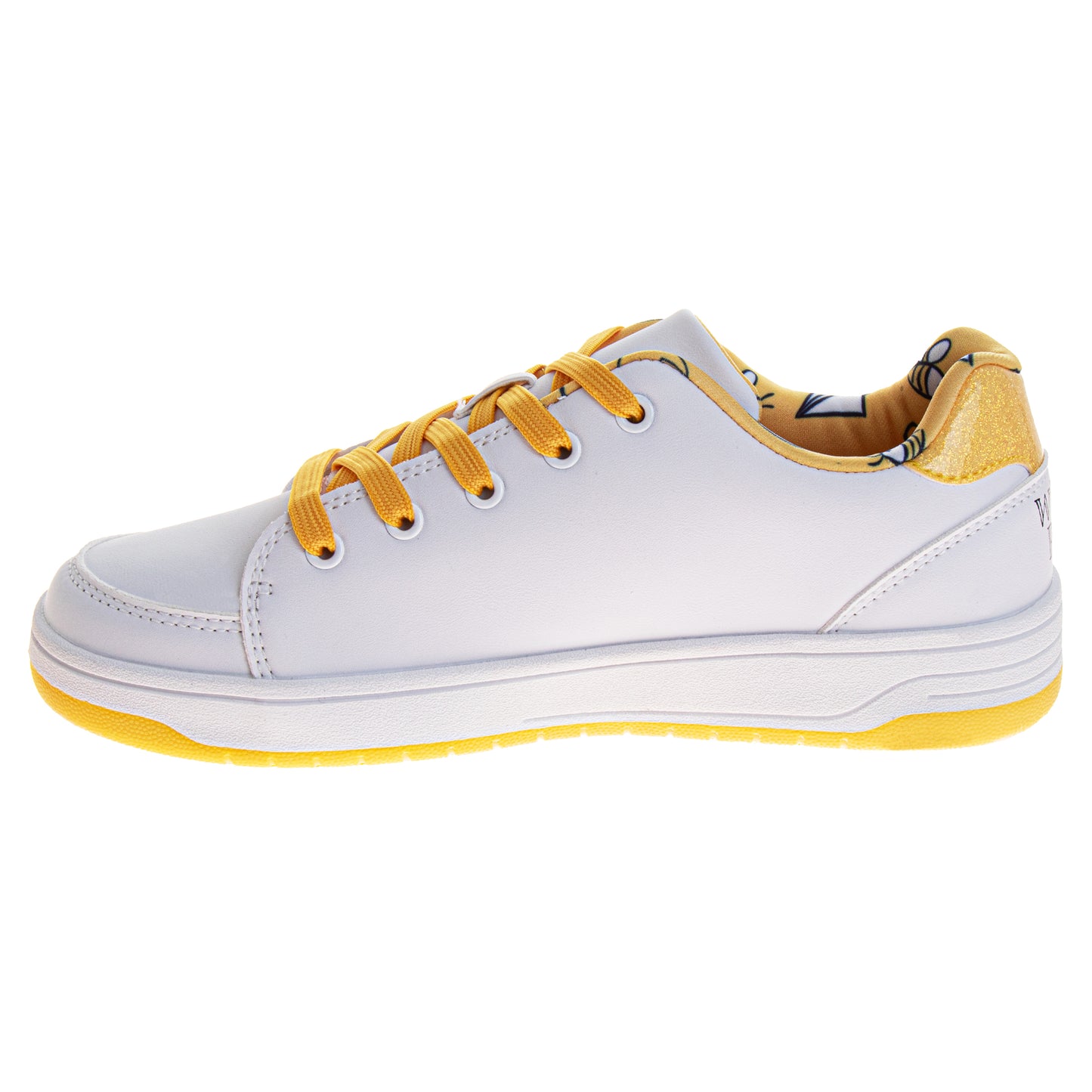 Disney Winnie the Pooh Women's Lace-Up Sneakers, Lightweight Casual Walking Shoes Featuring Winnie the Pooh