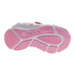 Disney Junior SuperKitties Girls' Light-Up Sneakers, Lightweight Hook and Loop Athletic Shoes (Toddler/Little Kid)