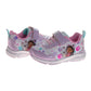Gabby's Dollhouse Girls' Light-Up Sneakers, Hook and Loop Athletic Running Shoes for School, Play, and Everyday Wear (Toddler/Little Kid)
