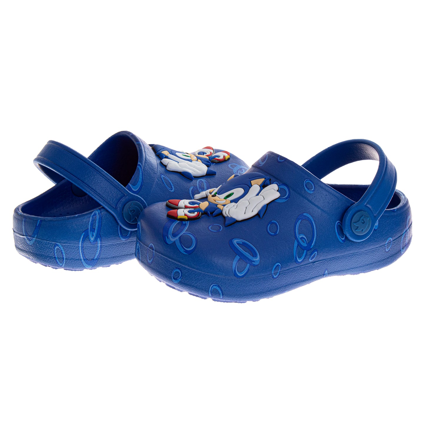 Sonic the Hedgehog Boys' Clogs - Fun, Comfortable, and Easy Slip-On Shoes (Toddler – Little Kid)