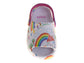 Crayola™ Kids Rainbow Graphic Clogs with Adjustable Heel Strap – Lightweight Slip-On Casual Shoes (Toddler)