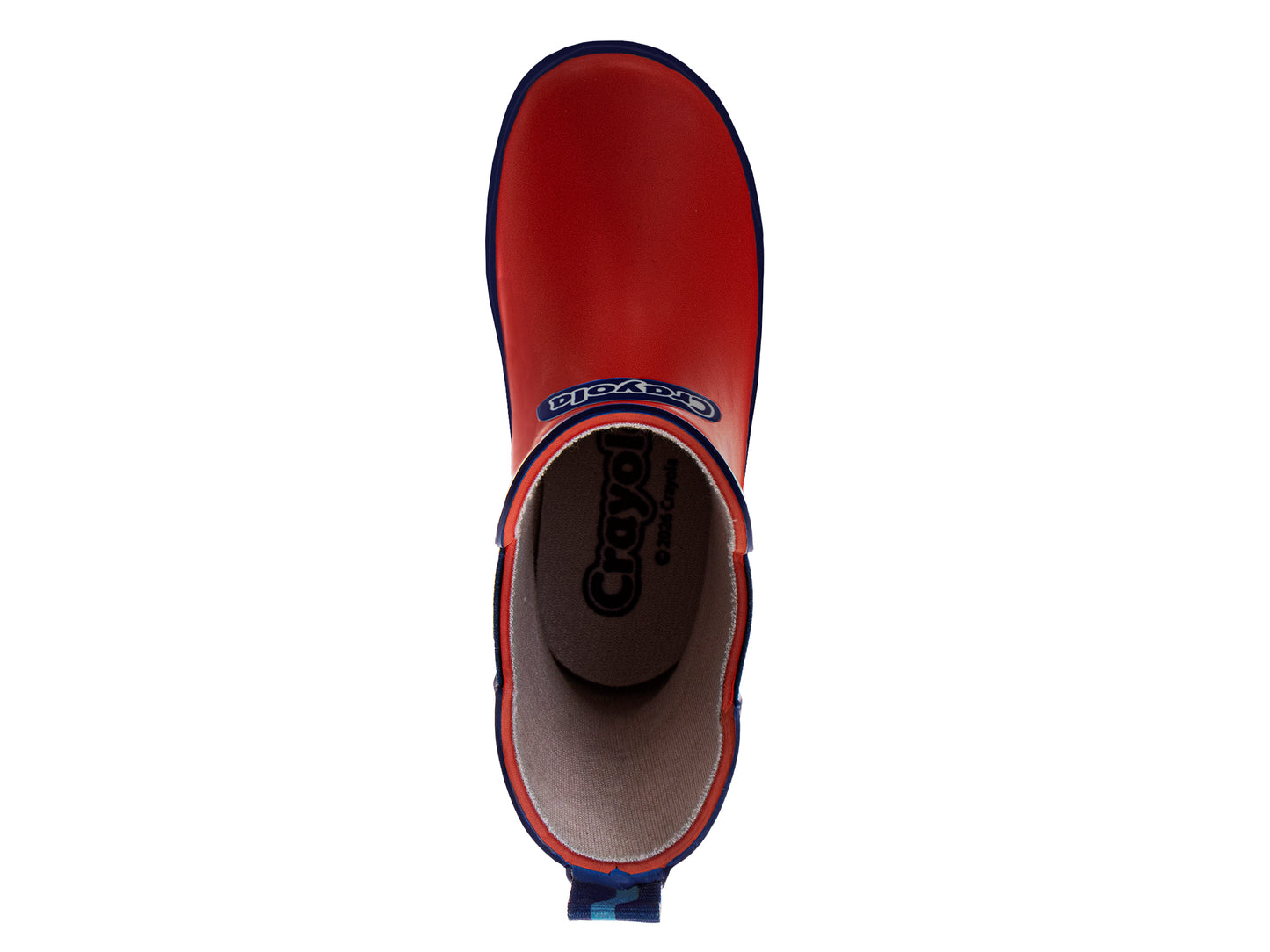 Crayola™ Kids Solid Rain Boots  Waterproof Pull-On Rubber Boots with Elastic Side Panels (Toddler/Little Kids)