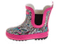 Crayola™ Girls City Print Rain Boots  Waterproof Pull-On Rubber Boots with Elastic Side Panels (Toddler/Little Kids)