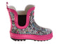 Crayola™ Girls City Print Rain Boots  Waterproof Pull-On Rubber Boots with Elastic Side Panels (Toddler/Little Kids)