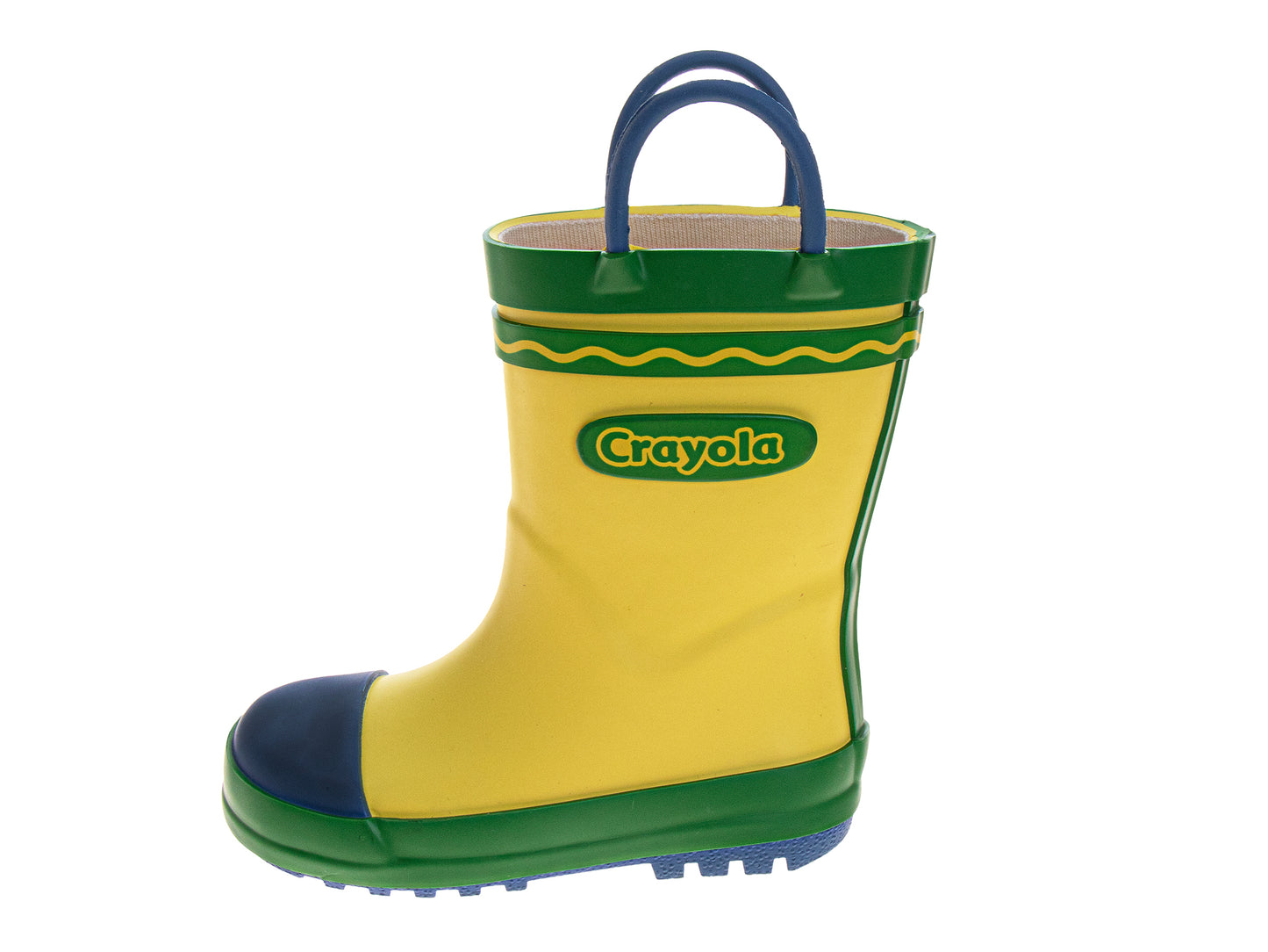 Crayola™ Kids Rain Boots with Easy Pull Handles Waterproof Rubber Boots