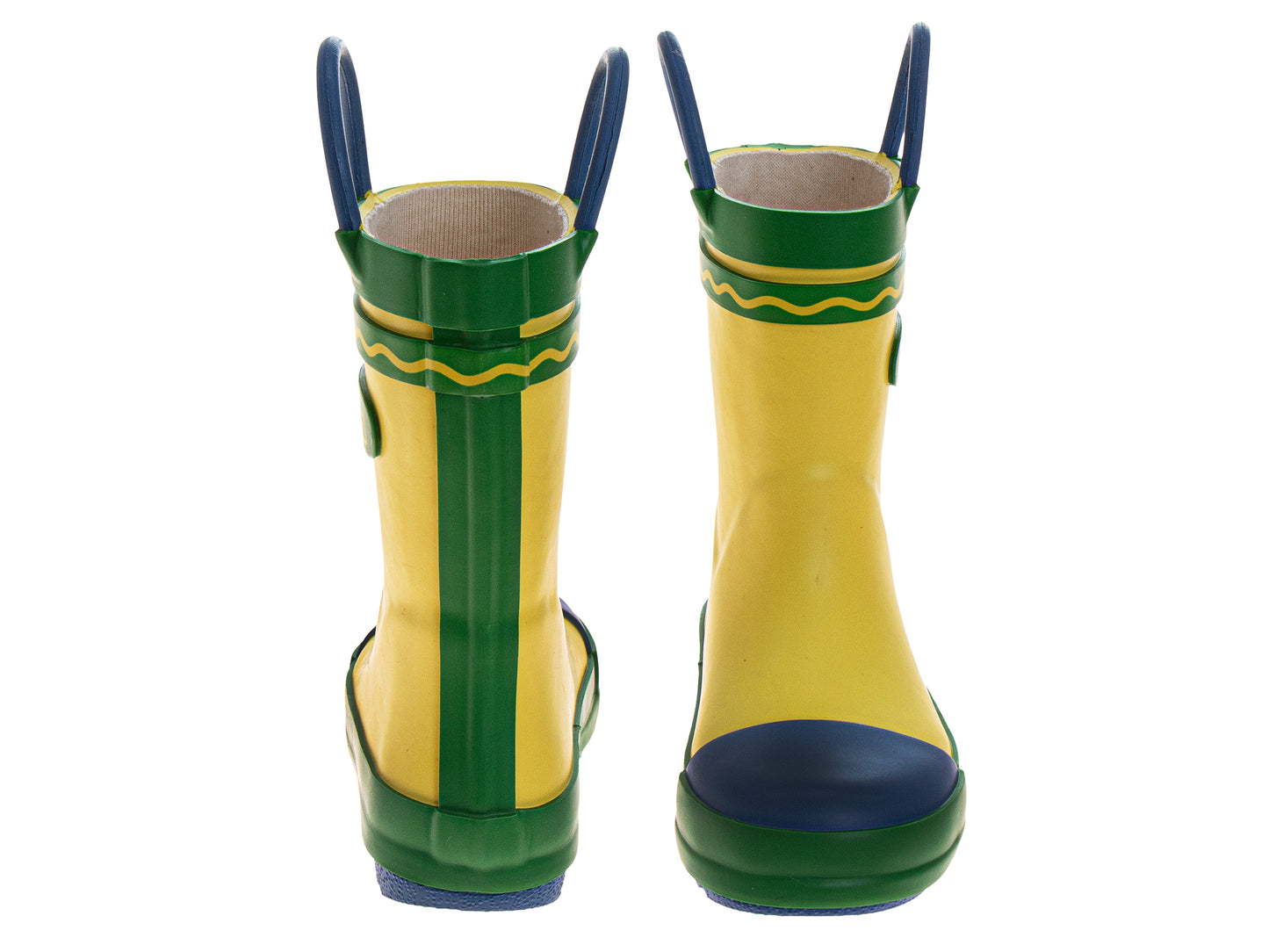 Crayola™ Kids Rain Boots with Easy Pull Handles Waterproof Rubber Boots