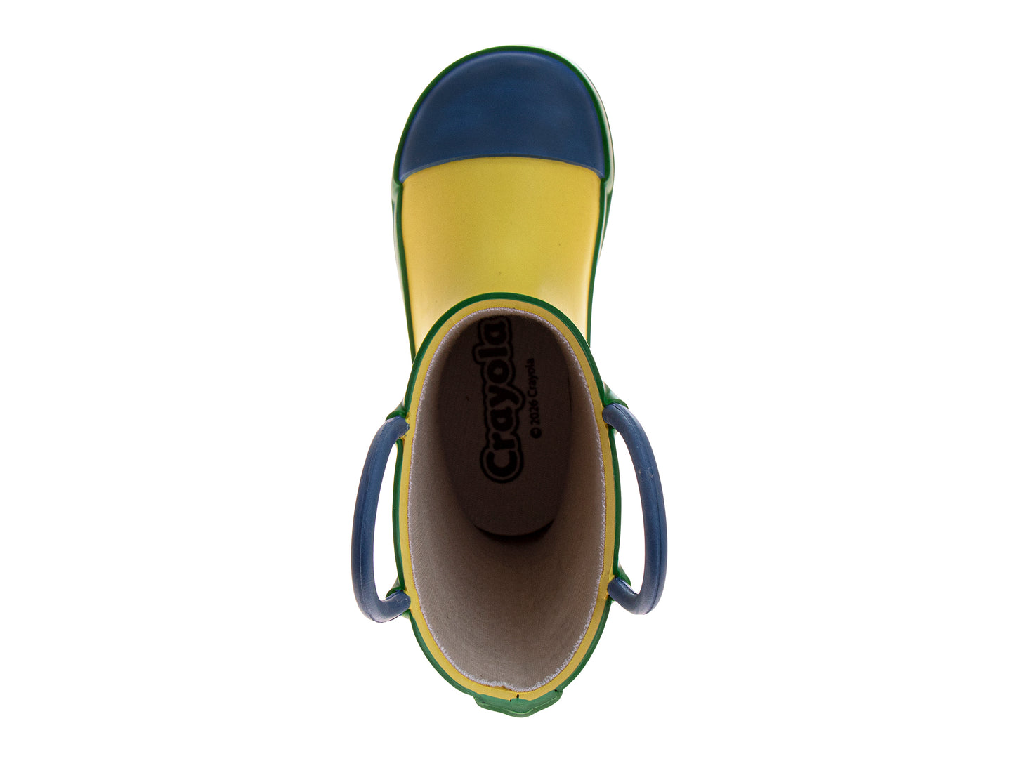 Crayola™ Kids Rain Boots with Easy Pull Handles Waterproof Rubber Boots