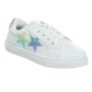 Kensie Girl LaceUp Glittery Casual Sneakers Girls'  Stylish Fashionable Everyday Wear Comfort Fit Durable (Little Kid / Big Kid)
