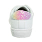 Kensie Girl LaceUp Glittery Casual Sneakers Girls'  Stylish Fashionable Everyday Wear Comfort Fit Durable (Little Kid / Big Kid)