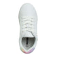 Kensie Girl LaceUp Glittery Casual Sneakers Girls'  Stylish Fashionable Everyday Wear Comfort Fit Durable (Little Kid / Big Kid)