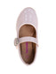 Kensie Girl Mary Jane Flats – Girls Glitter Dress Shoes with Buckle Strap (Little Kid/Big Kid)