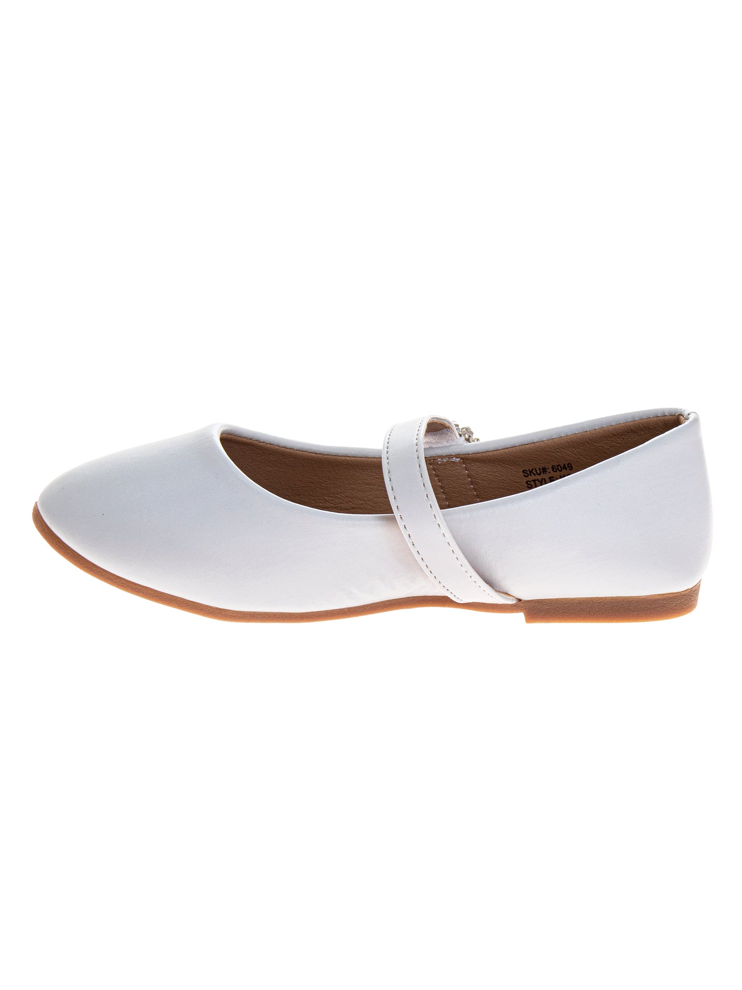 Kensie Girl Mary Jane Flats – Girls Glitter Dress Shoes with Buckle Strap (Little Kid/Big Kid)