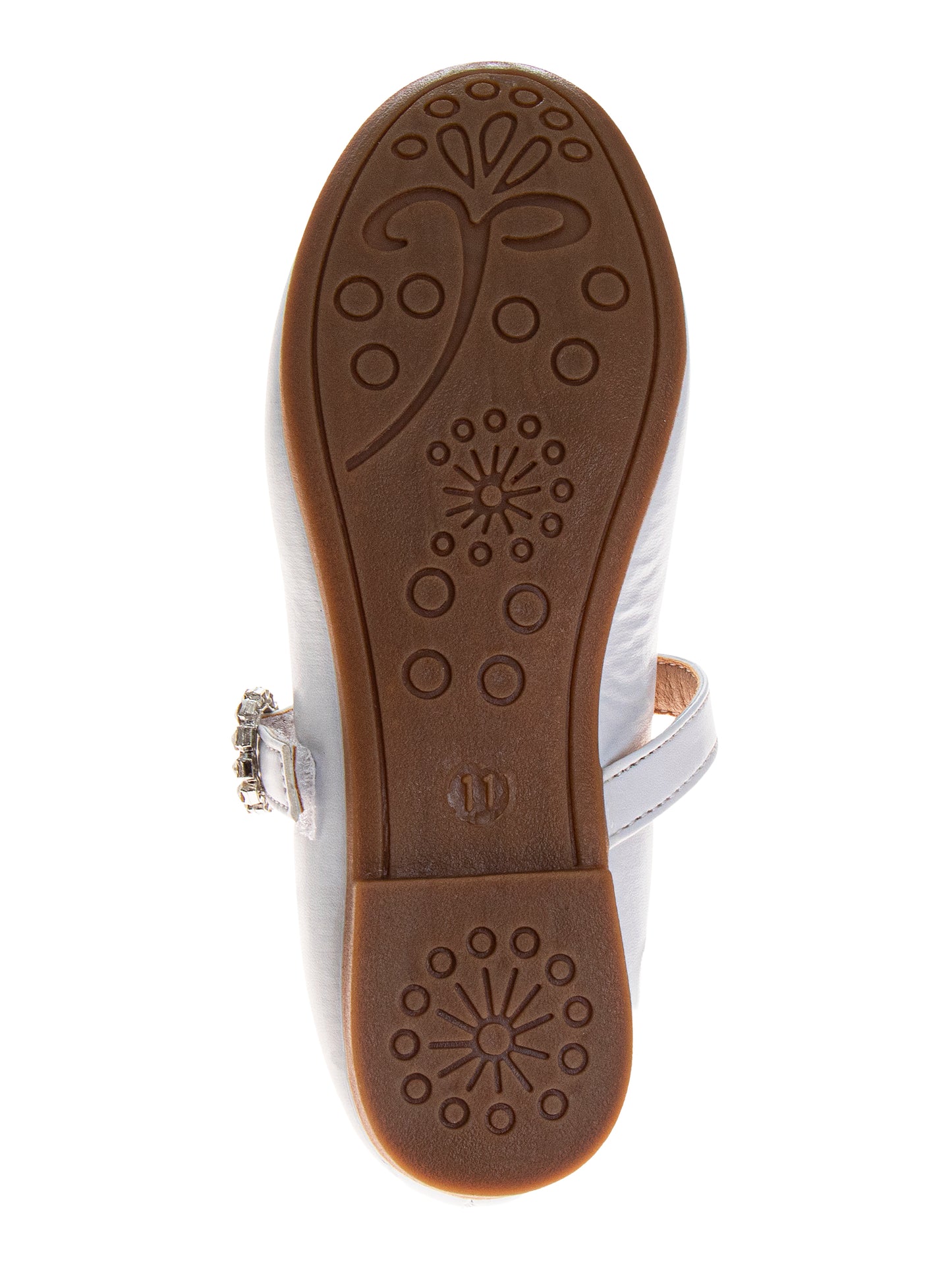 Kensie Girl Mary Jane Flats – Girls Glitter Dress Shoes with Buckle Strap (Little Kid/Big Kid)