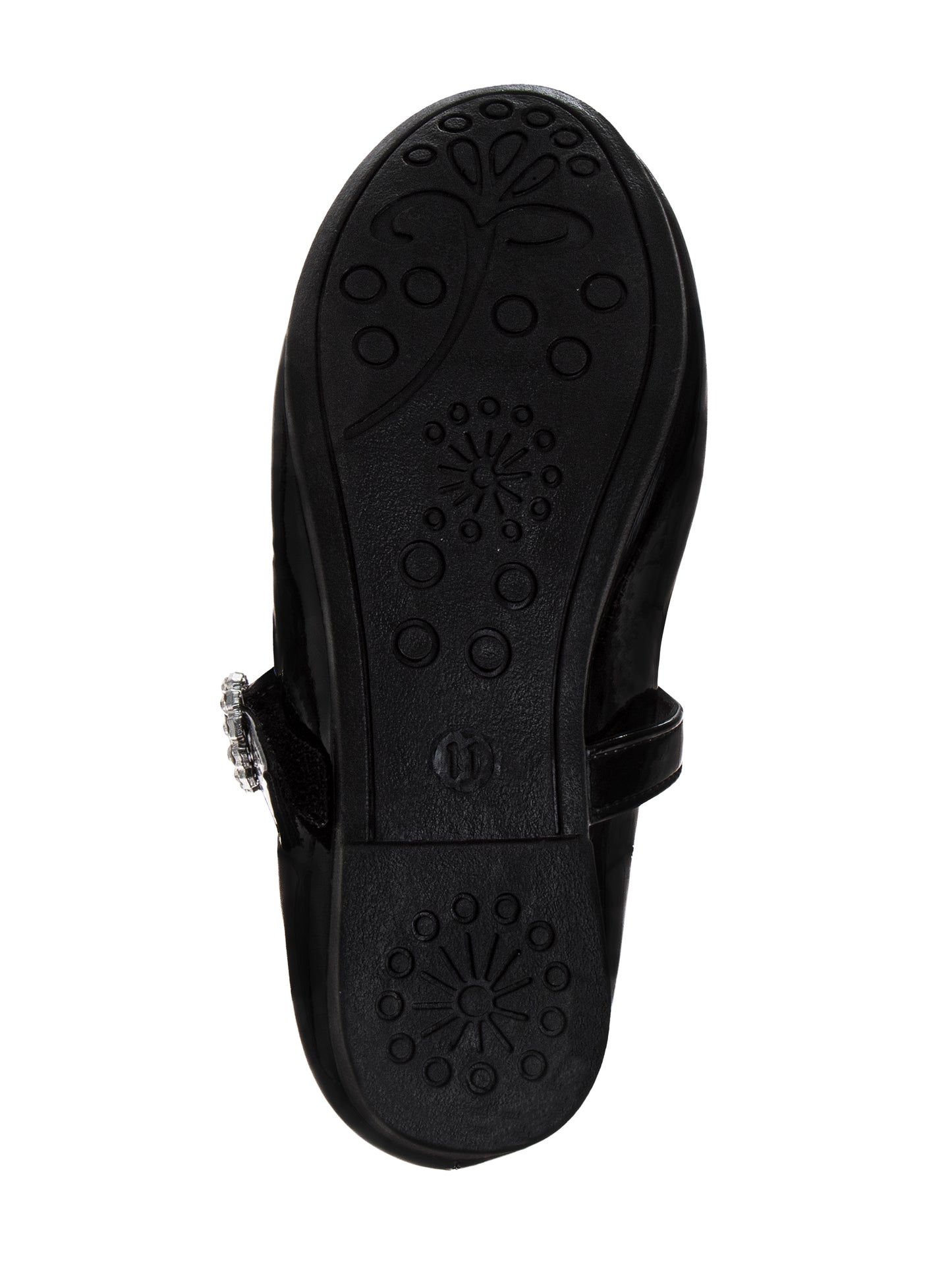 Kensie Girl Mary Jane Flats – Girls Glitter Dress Shoes with Buckle Strap (Little Kid/Big Kid)