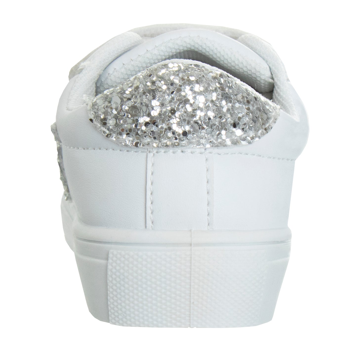 Kensie Girl Glittery Casual Sneakers Girls'  Easy Hook & Loop Stylish Everyday Wear Comfort Fit Fashionable (Little Kid / Toddler)