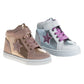 Kensie Girl High-Top Sneakers – Girls Glitter Star Fashion Shoes with Hook-and-Loop Strap (Toddler/Little Kid)