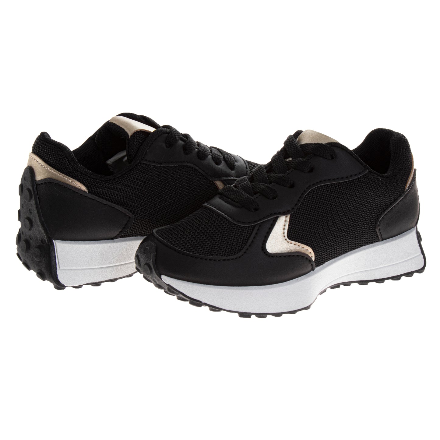 Kensie Girl Fashion Sneakers – Girls Lace-Up Casual Running Shoes with Cushioned Sole (Litte Kid/Big Kid)