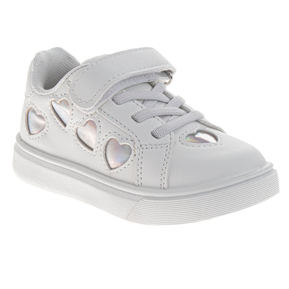 Kensie Girl LaceUp Casual Sneakers  Stylish Star Detail and Comfortable Fit (Little Kid / Big Kid)