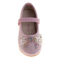 Laura Ashley Mary Jane Flats – Girls Glitter Dress Shoes with Bow Detail   (Toddler)