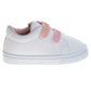 Laura Ashley Casual Sneakers Girls'  Hook & Loop Easy On/Off Everyday Wear Stylish Comfort Fit (Toddler / Little Kid)